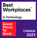 Best Workplaces in Technology, Great Place to Work Canada, 2023.